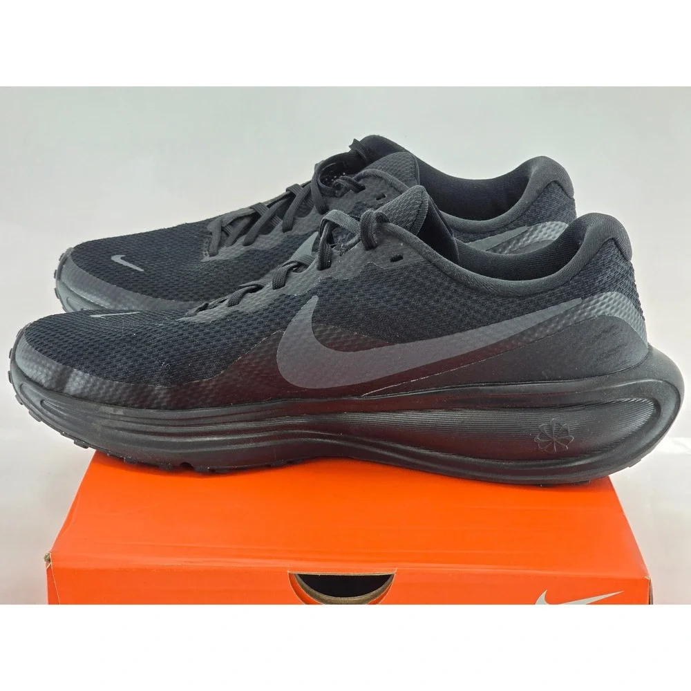 Nike Revolution 8 Running Shoes Mens 10.5 Black HJ9198-002 - Good